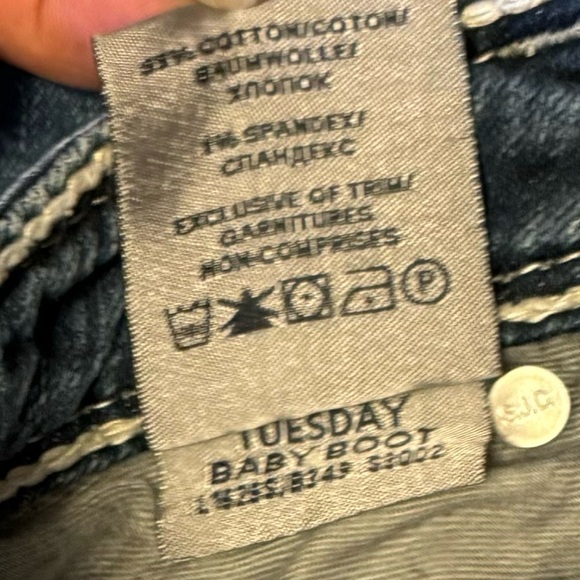 Silver Jeans Tuesday Baby boot 32x33 - Picture 5 of 13